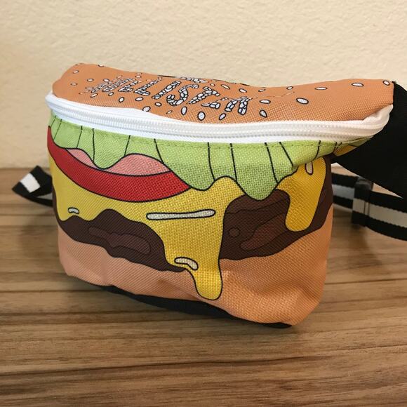 Hollister Handbags - Hollister Hamburger Cheeseburger Fanny Pack Waist Bag NWOT